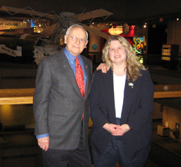 Noreen Grice and Alan Bean