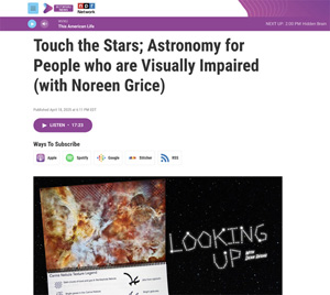 Big Astronomy: Accessibility in Astronomy Outreach