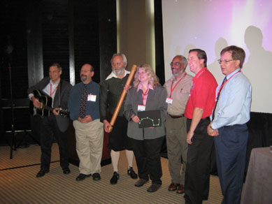 Group photo of Astronomy Unexpected Session