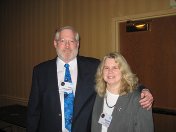 Noreen and MAPS President Alan Davenport