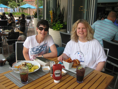 Lynn Baum with Noreen Grice