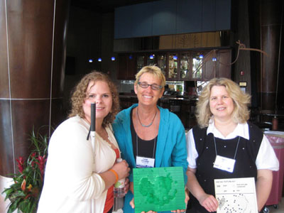 Natalie Shaheen, Carol Christian and Noreen Grice