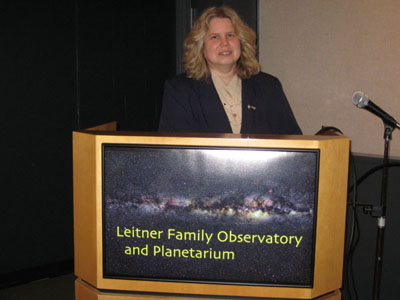 Noreen at Podium at Yale